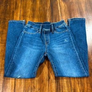Girls Skinny Jeans Pull-on Dark Wash Girls Size 7/8